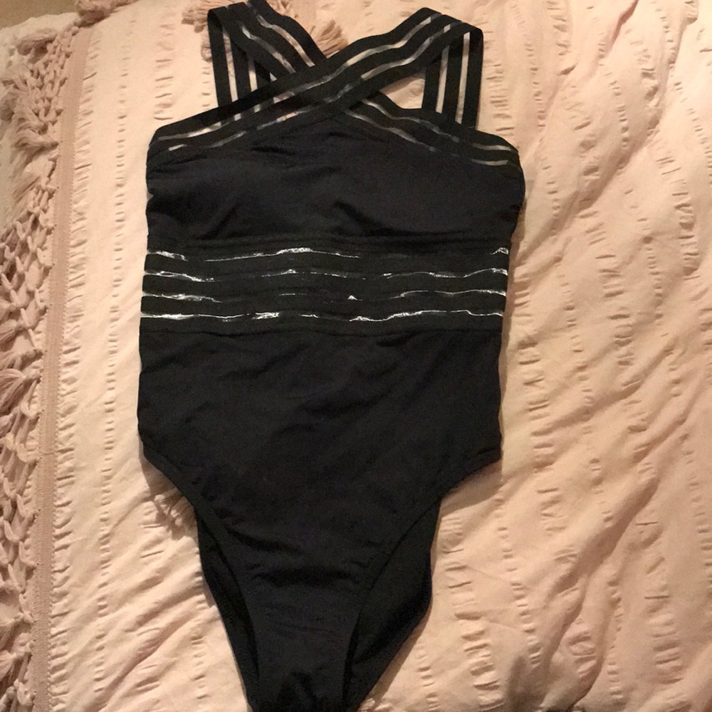 black one piece